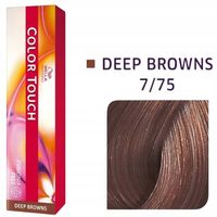 2X Farba do włosów Wella Professionals Color Touch Deep Browns 7/75 60 ml