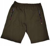 Męskie krótkie spodenki szorty na lato dresowe L