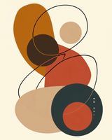 Plakat 40x50cm Geometria Harmonii