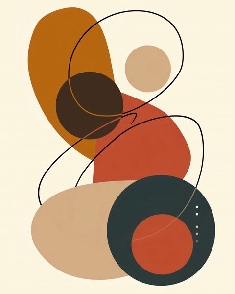 Plakat 40x50cm Geometria Harmonii zdjęcie 1