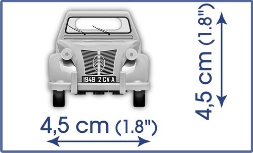 Klocki Citroen 2Cv Typ A 1949 na Arena.pl