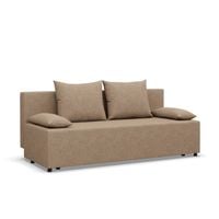 Kanapa rozkładana, Vista, 191x92x95 cm, beżowy | TYLETEGOTU