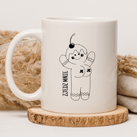 CHAMSKI KUBEK BEZ CENZURY | ŚMIESZNY PREZENT | DO PRACY BIURA DOMU | 330 ml