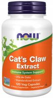 NOW Foods Cat's Claw EKSTRAKT Koci Pazur VILCACORA DETOX TRAWIENIE NOW