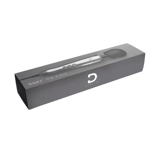 Masażer - Doxy Die Cast Wand Massager Silver na Arena.pl