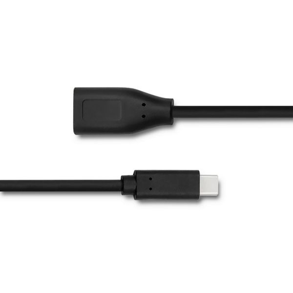 Qoltec Kabel USB 3.1 typ C męski | USB 3.0 A żeński | 0.2m zdjęcie 4