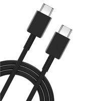 Kabel USB C Do USB C Szybkie Ładowanie 1,5m Czarny