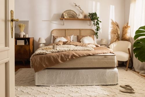 Materac Sprężynowy Naturalny Hilding Breva 120x200 Linen na Arena.pl