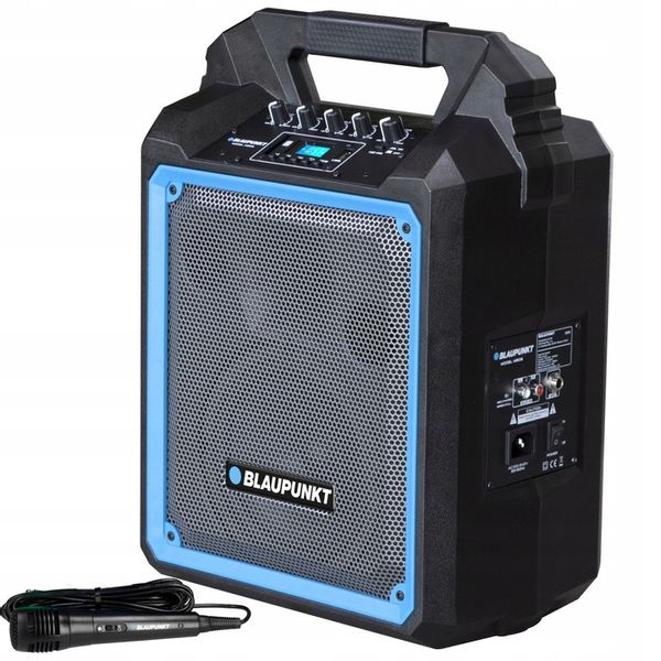 DUŻY GŁOŚNIK BLAUPUNKT BLUETOOTH KOLUMNA AKTYWNA KARAOKE MIKROFON MB06 zdjęcie 1