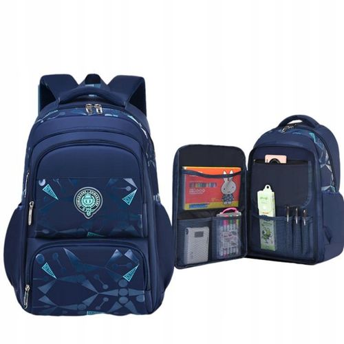 PLECAK SZKOLNY TORNISTER MŁODZIEŻOWY POJEMNY DLA CHŁOPCA KL. 1-3 na Arena.pl