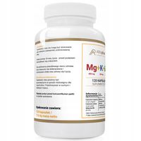 Magnez Potas Witamina B6 CYTRYNIAN SERCE ZDROWIE Mg + K + B6 120 kap