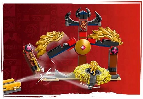 71826 - lego ninjago - smocze spinjitzu — zestaw bitewny na Arena.pl