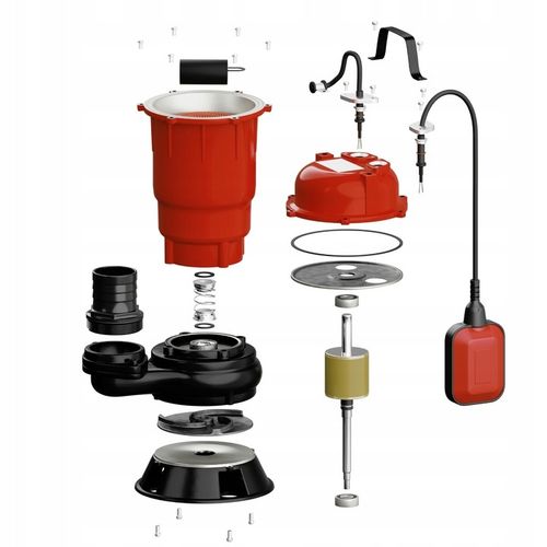 POMPA DO WODY CZYSTEJ SZAMBA BRUDNEJ Z ROZDRABNIACZEM ZATAPIALNA PŁYWAK MOC na Arena.pl