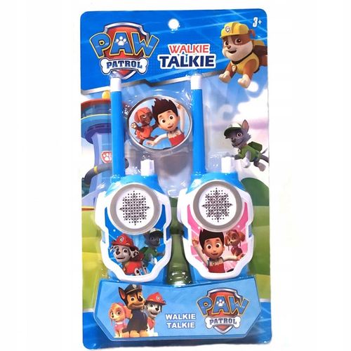 PSI PATROL ZESTAW DO ZABAWY ZEGAREK Z PROJEKTOREM CHASE + 2x WALKIE TALKIE na Arena.pl