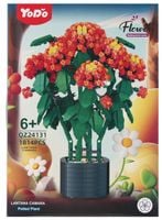 klocki konstr kwiaty 1814szt 29x41x6 mc pud18 3787