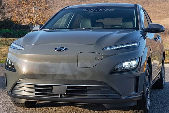 Hyundai Kona -Chromowane Listwy Grill Chrom Atrapy Zderzaka Tuning zdjęcie 3