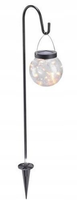 LAMPA WISZĄCA SOLARNA SZKLANA KULA 20 LED