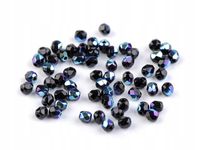 KORALIKI SZLIFOWANE CZARNE 3MM 20SZT