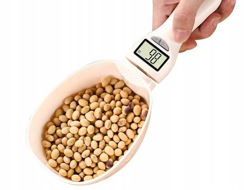 ŁYŻKA Z WAGĄ FUNKCJA TARY 800G NA BATERIĘ WAGA KUCHENNA MIARKA 250ml na Arena.pl