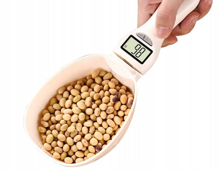 ŁYŻKA Z WAGĄ FUNKCJA TARY 800G NA BATERIĘ WAGA KUCHENNA MIARKA 250ml zdjęcie 4
