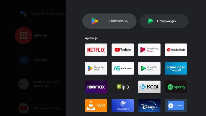 ANDROID SMART TV BOX ODTWARZACZ MULTIMEDIALNY 4K 2/32GB AndroidTV 12 zdjęcie 13
