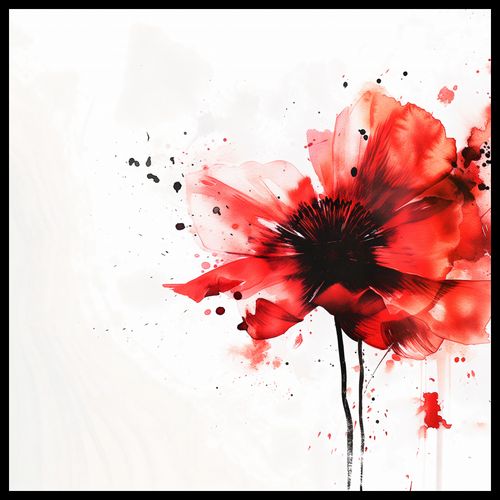 Plakat 80x80cm Płynna Akwarela na Arena.pl