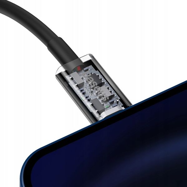 BASEUS KABEL USB-C SZYBKIE ŁADOWANIE DO IPHONE LIGHTNING PRZEWÓD PD 20W 2M zdjęcie 12
