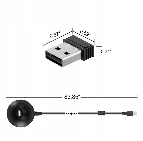 CooSpo Adapter ANT+ USB do transmisji danych z roweru stacjonarnego zdjęcie 8