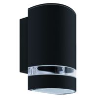 Półokrągły kinkiet BRUNO 04004 Ideus ogrodowa lampa outdoor IP54 czarny