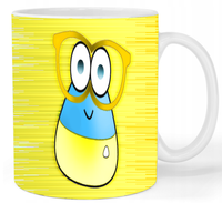 Kubek ceramiczny Pou - gra wideo