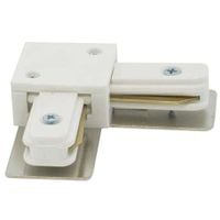 L - ŁĄCZNIK szynoprzewodu 02518 Ideus do szyny natynkowej 1-fazowej 230V biały