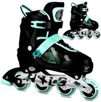 Męskie Damskie Regulowane Czarne 38-41 Młodzieżowe Rekreacyjne Kauczukowe