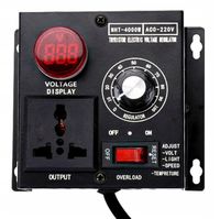 REGULATOR PRĘDKOŚCI OBROTÓW SILNIKA NAPIĘCIA 4000W AC 0-220V NHT-4000