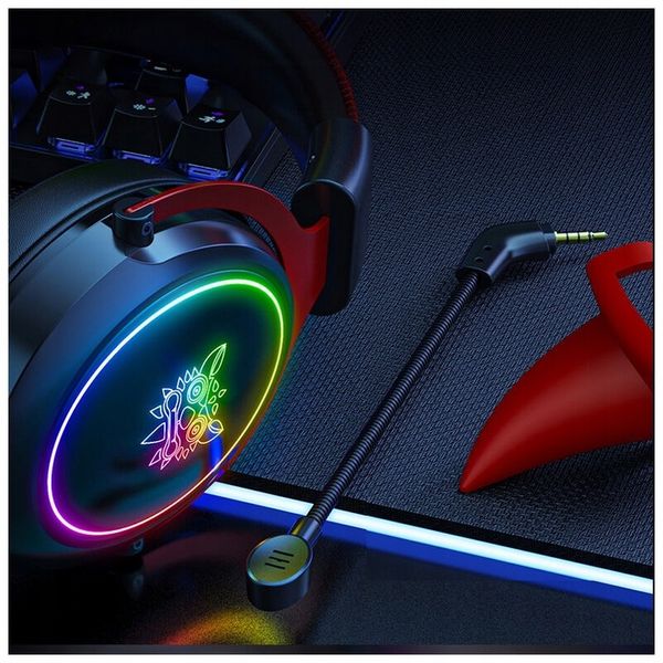 ONIKUMA X10 DEVIL SŁUCHAWKI GAMINGOWE Z MIKROFONEM PRZEWODOWE NAUSZNE DO PC zdjęcie 7