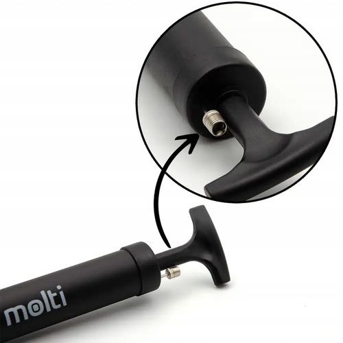 POMPKA RĘCZNA DO POMPOWANIA PIŁEK + WĘŻYK ELASTYCZNY IGŁY UNIWERSALNA MOCNA na Arena.pl