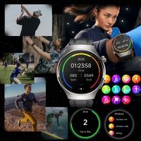 SMARTWATCH MĘSKI ZEGAREK KARDIOWATCH AMOLED ROZMOWY SMS EKG CIŚNIENIE SPORT