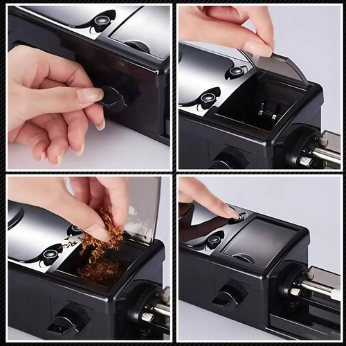 METALOWA Elektryczna Maszynka do Nabijania Papierosów Nabijarka Tytoniu 8mm na Arena.pl