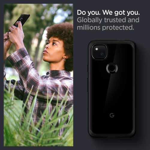 SPIGEN ULTRA HYBRID GOOGLE PIXEL 4A MATTE BLACK na Arena.pl