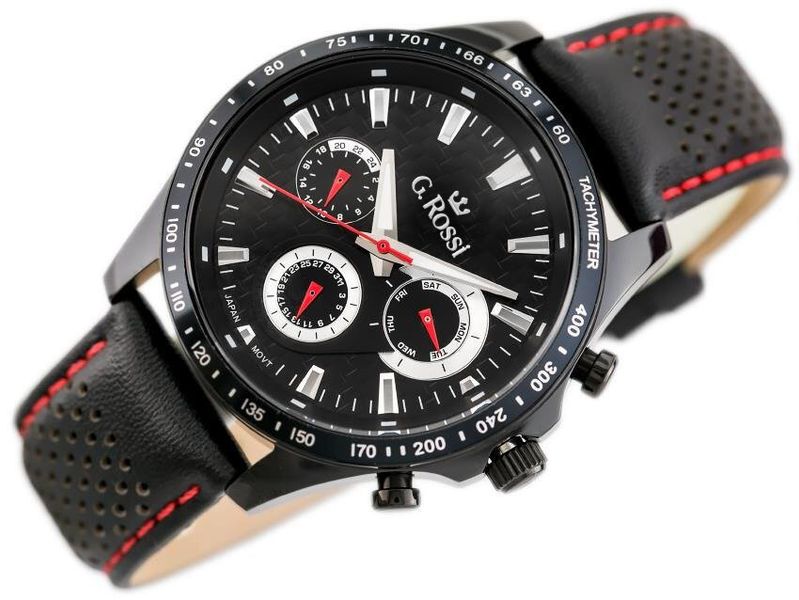 ZEGAREK MĘSKI G. ROSSI - S523A - PREMIUM (zg147c) + BOX zdjęcie 2