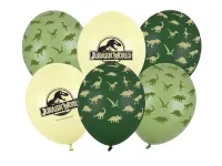 balony jurassic world mix 30 cm 6 szt.