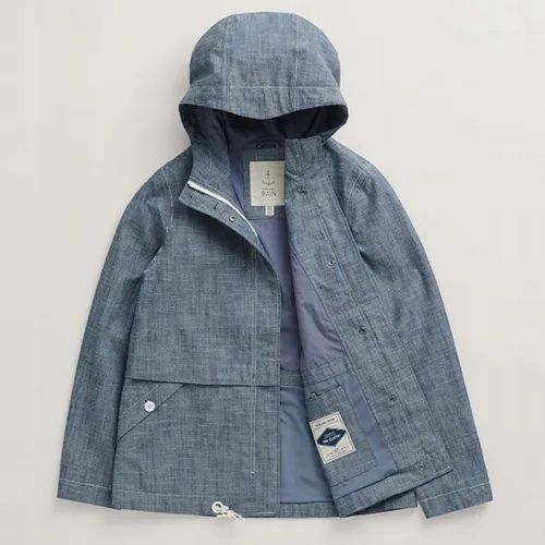 Kurtka Seasalt Blue Depth Trenninow Chambray EU46 zdjęcie 1