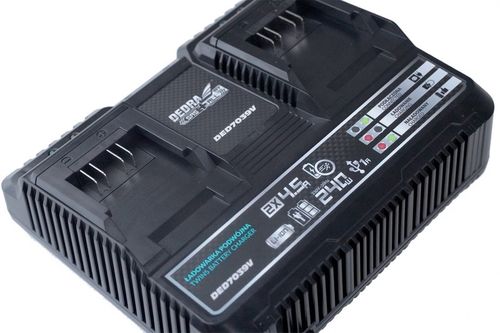 szybka ładowarka podwójna smart 18v sas+all - ded7039v na Arena.pl