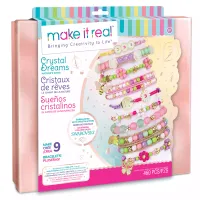 Zabawka dla dzieci zestaw do robienia bransoletek z koralików 460 elementów