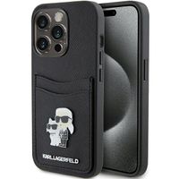 Etui Karl Lagerfeld do iPhone 15 Pro, Czarny