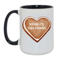 Duży Biało-Czarny 450 ml