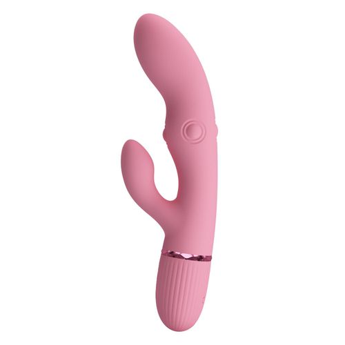 Pretty Love Zach Four-Sided Thumping Rabbit Vibrator – Pink na Arena.pl