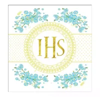 Karnet Kw Komunia. Niezapominajka