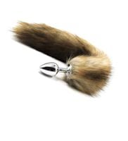 Plug analny z długim ogonem