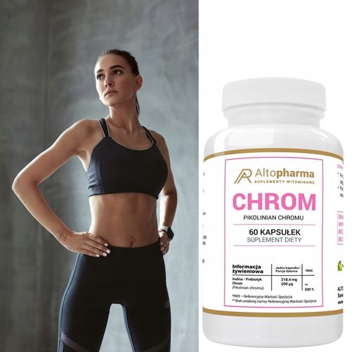CHROM 200µg ODCHUDZANIE METABOLIZM WEGE 60kaps na Arena.pl