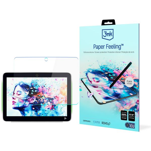 hp poly tc10 white touch controller - up to 13" 3mk paper feeling zdjęcie 1